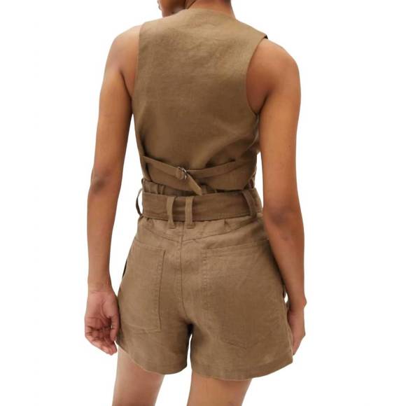 NEW MARIA CHER maupi shorts in almond - Picture 2 of 3